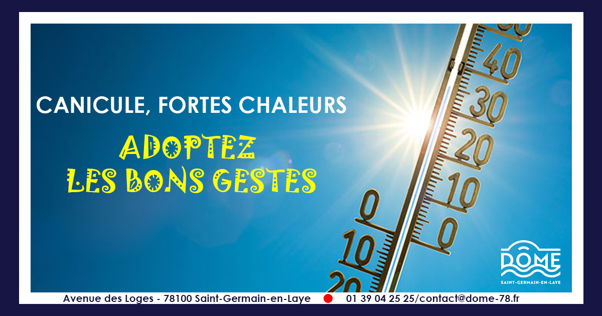 visuel canicule fortes chaleurs adoptez les bons gestes